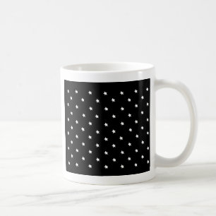 Caneca De Café Stars Black Transp The MUSEUM Zazzle Gifes