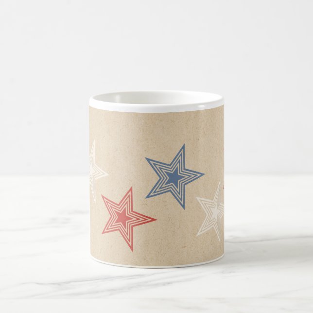 Caneca De Café Stars Mug Patriótico (Centro)