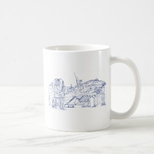 Caneca De Café Starship Prometheu
