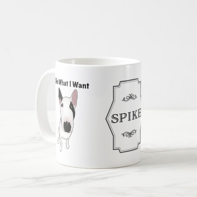 Caneca De Café Start your day with Adorable Spike (Frente Esquerda)