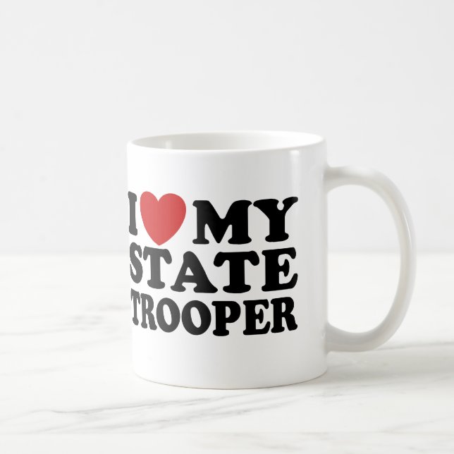 Caneca De Café State Trooper (Direita)