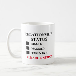 Caneca De Café Status de Relacionamento Enfermeiro Responsável