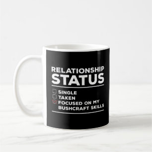 Caneca De Café Status De Relacionamento Focado Em Minhas Habilida
