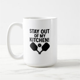 Caneca De Café Stay Out of My Kitchen Premium