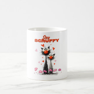 Caneca De Café Stay Scruffy