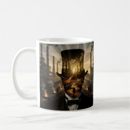 Caneca De Café Steel & Sunsets Exploring the Industrial Frontier