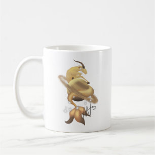 Caneca De Café Stellar Capricorn Saturn Zodiac