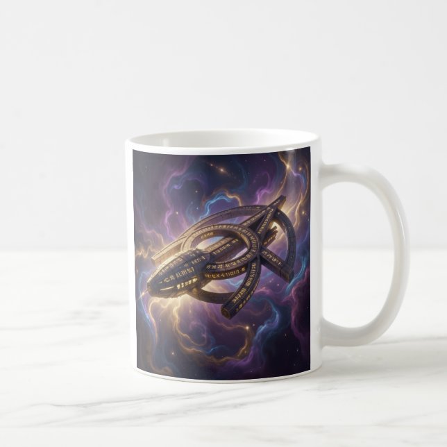 Caneca De Café Stellar Path – Journey Through the Universe´14 (Direita)