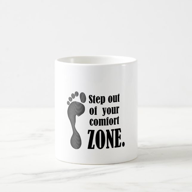 Caneca De Café step out of your comfort zone  (Centro)