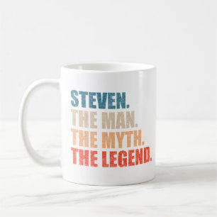 Caneca De Café Steven O Homem O Mito A Lenda
