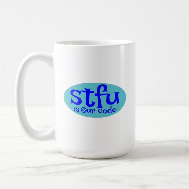 Caneca De Café STFU é o nosso código Mug (Esquerda)