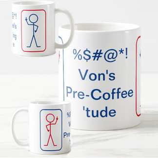 Caneca De Café Stick Figure Funny