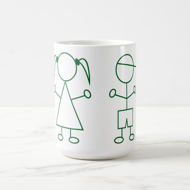 Caneca De Café Stick Man Kids Mug (Centro)
