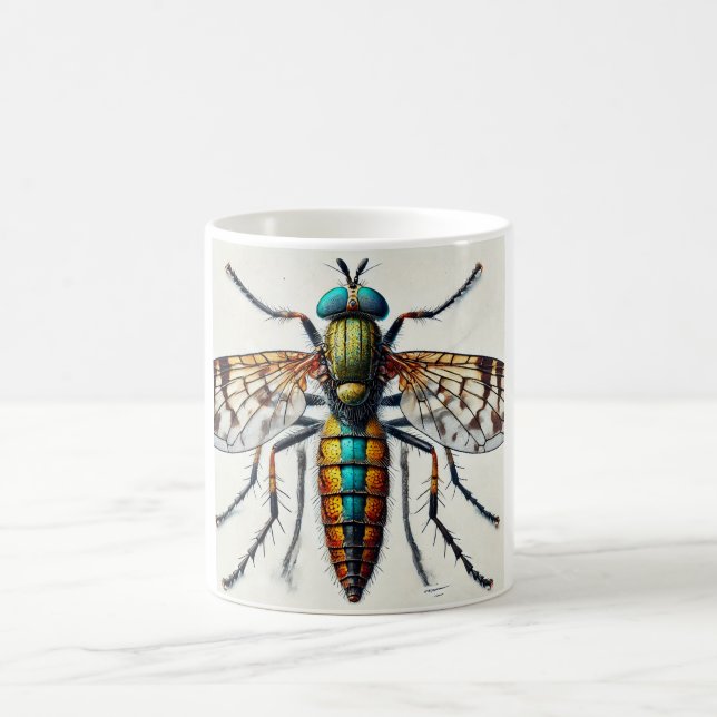 Caneca De Café Stiletto Fly 051124IREF202 - Watercolor (Centro)