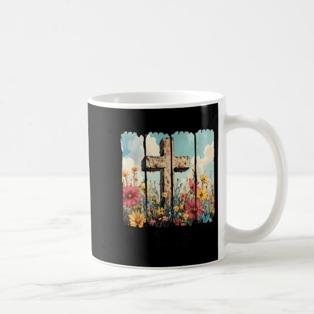 Caneca De Café Still A Mess Still Chosen Funny Christian Jesus Fa (Direita)