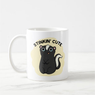 Caneca De Café Stinkin Bonito, Engraçado Pun Skunk