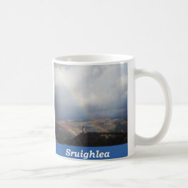 Caneca De Café Stirling | Sruighlea Rainbow sobre o Monumento Wal