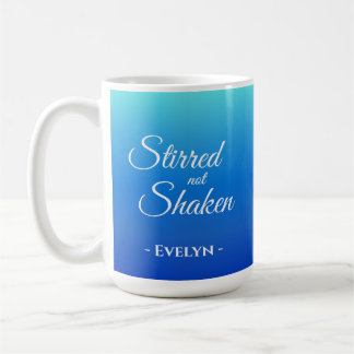 Caneca De Café Stirred não Shaken Personalised Christian Mug