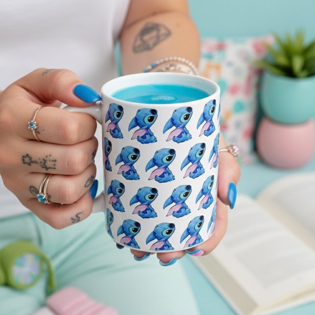 Caneca de Café Stitch (Criador carregado)