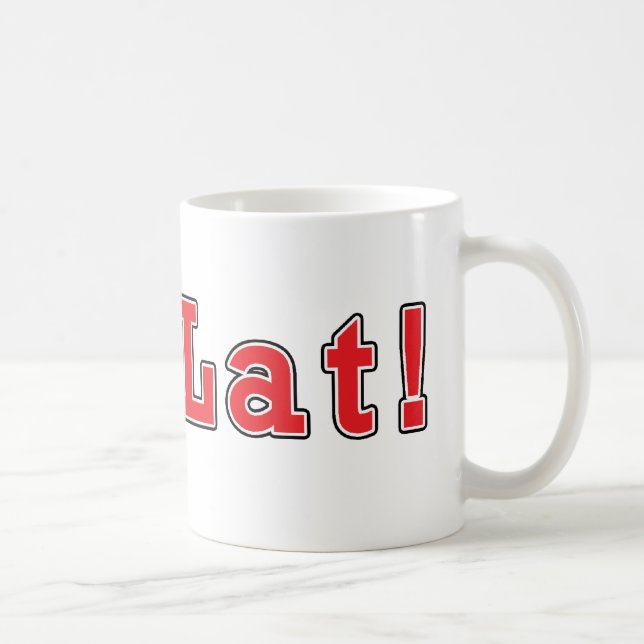 Caneca De Café Sto Lat! (Direita)