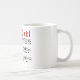 Caneca De Café Sto Lat! Música
