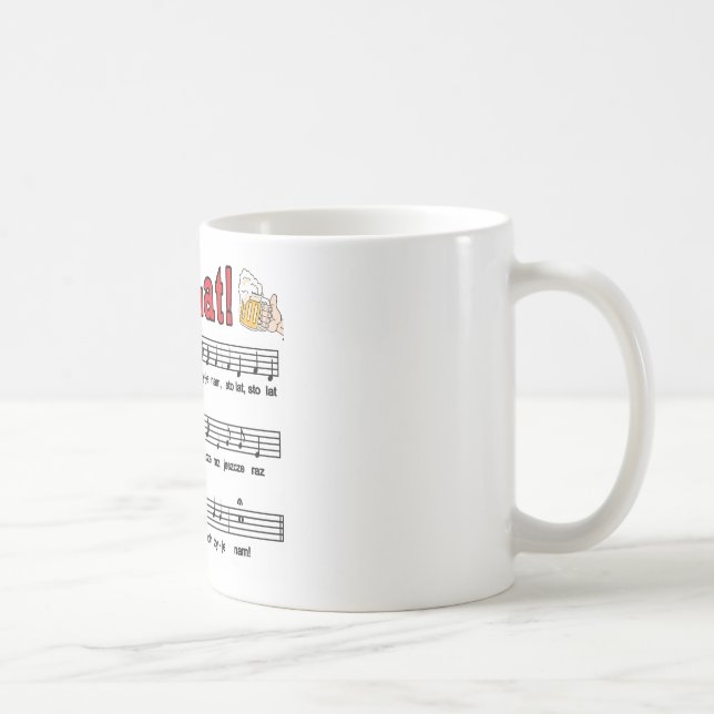 Caneca De Café Sto Lat! Música Com Cerveja Mugs (Direita)
