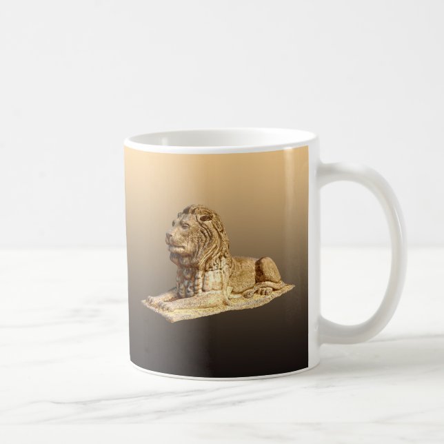 Caneca De Café Stone Lion (Direita)