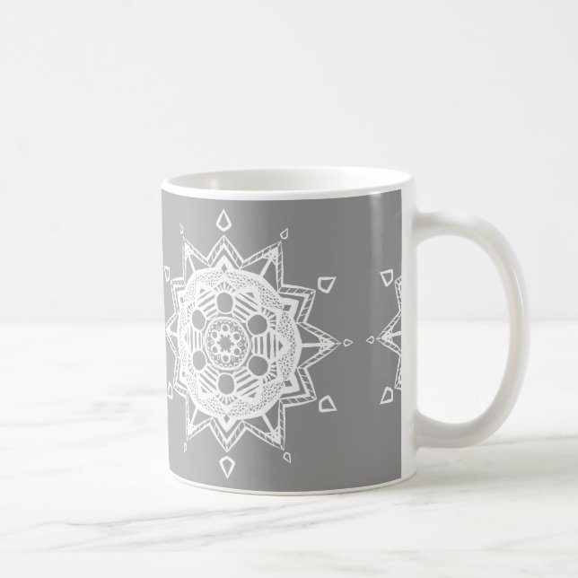 Caneca De Café Stone Mandala (Direita)