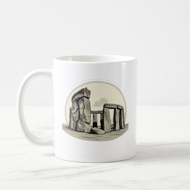Caneca De Café Stonehenge (Esquerda)