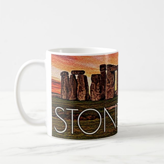 Caneca De Café Stonehenge Coffee Mug (Esquerda)