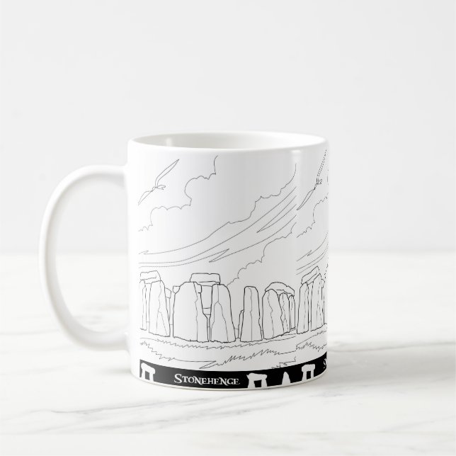 Caneca De Café Stonehenge Mug (Esquerda)