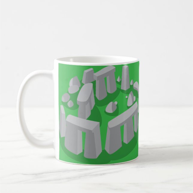 Caneca De Café Stonehenge of England (Esquerda)