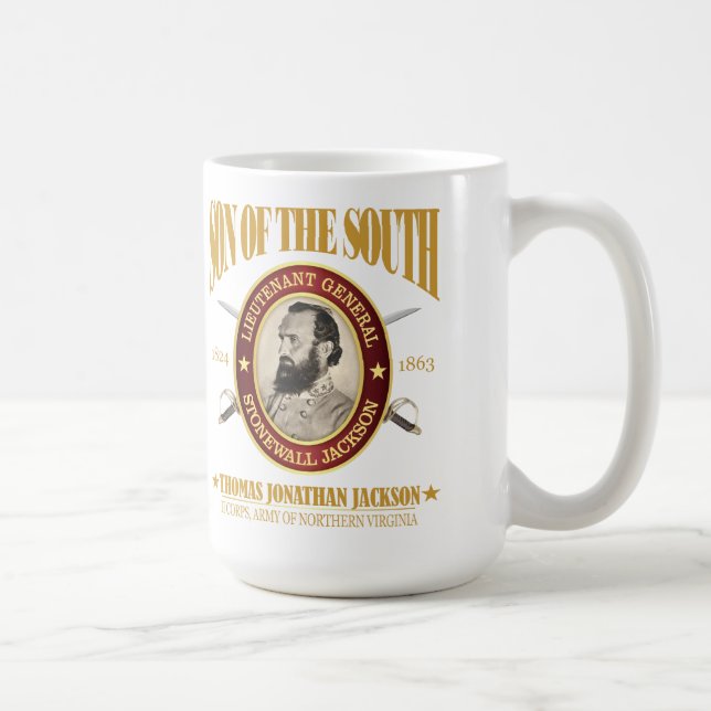 Caneca De Café Stonewall Jackson (SOTS2) (Direita)