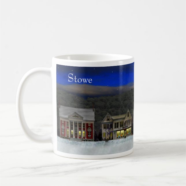 Caneca De Café Stowe, Vermont (Esquerda)