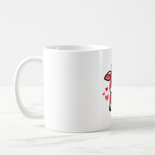 Caneca De Café Strawberry Cow  (Esquerda)