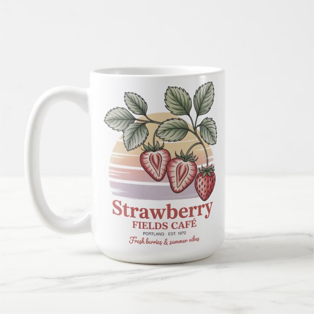 Caneca De Café Strawberry Fields Café (Esquerda)