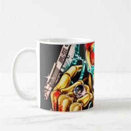 Caneca De Café Street Hustle Urban King Premium Glossy Poster