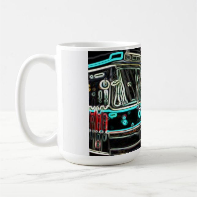 Caneca De Café Streetcar na ferrovia Stn Small Classic Mug (Esquerda)