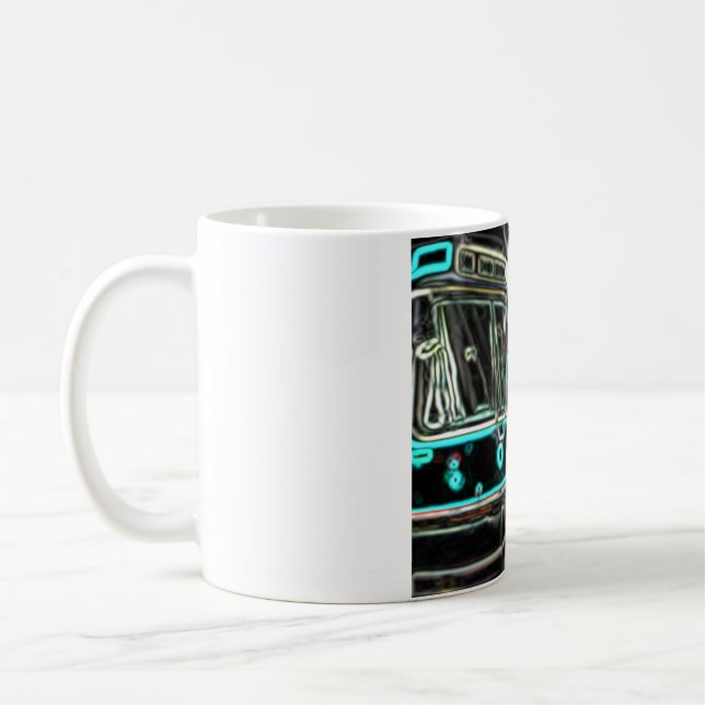 Caneca De Café Streetcar na ferrovia Stn Small Classic Mug (Esquerda)