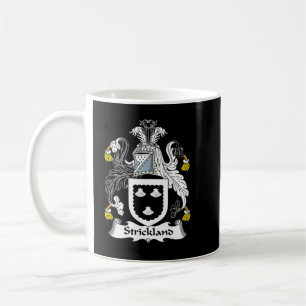 Caneca De Café Strickland Casaco da Guarda Familiar de Armas
