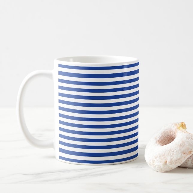 Caneca De Café Striped Coffee Mug (Com Donut)