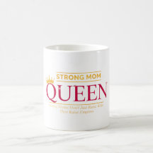 Strong Mom Queen Empire Royal Shield Art