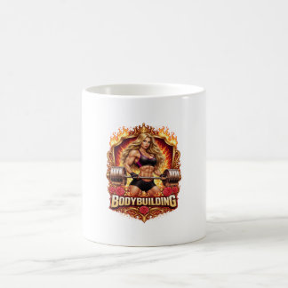 Caneca De Café Strong Woman, Bodybuilding, Lifestyle, Muscles