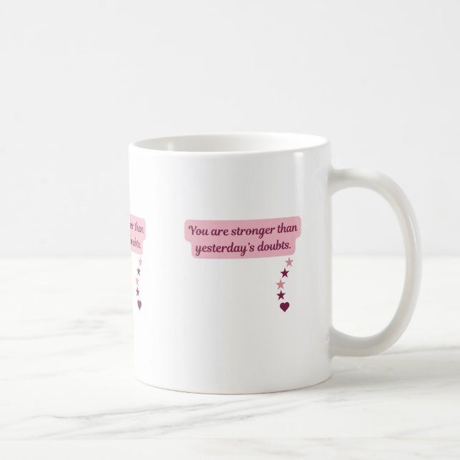 Caneca De Café Stronger Than Doubt Mug (Direita)