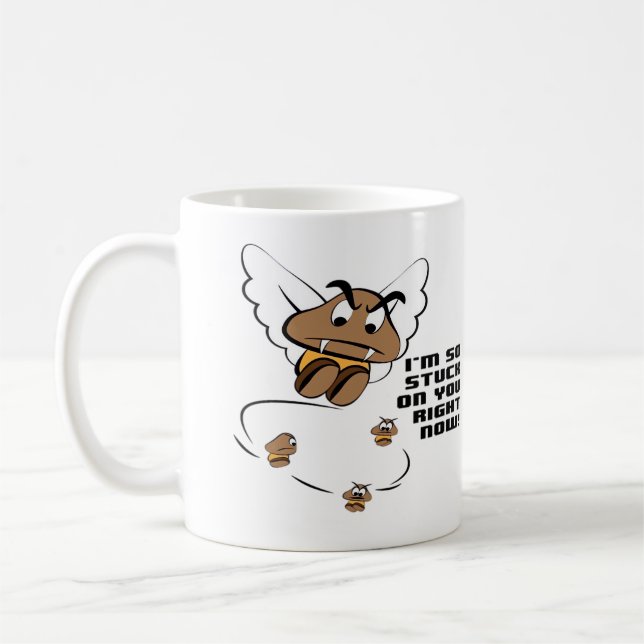 Caneca De Café Stuck On You Clean Minimal Style  (Esquerda)