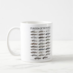 Caneca De Café Sturgeon do Mundo Mug