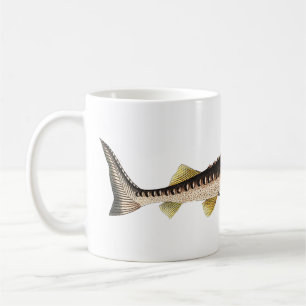 Caneca De Café Sturgeon Fish Mug