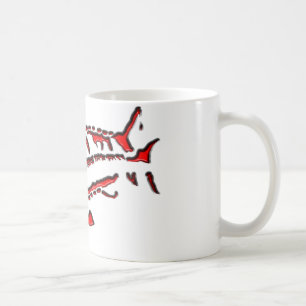Caneca De Café Sturgeon Mug - Vermelho TSS