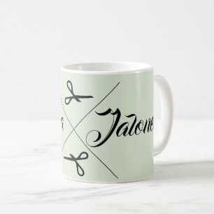 Caneca De Café Stylist para o cabelo das tesouras modernas