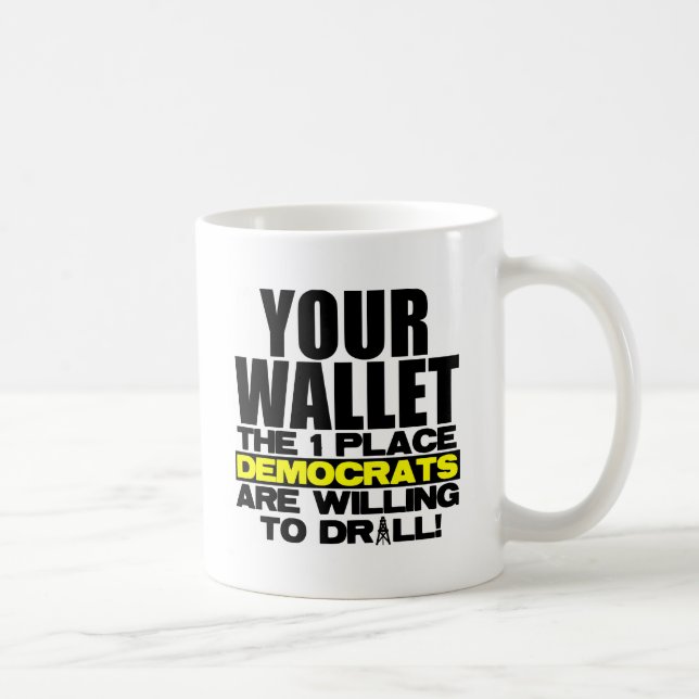 Caneca De Café Sua carteira (Direita)